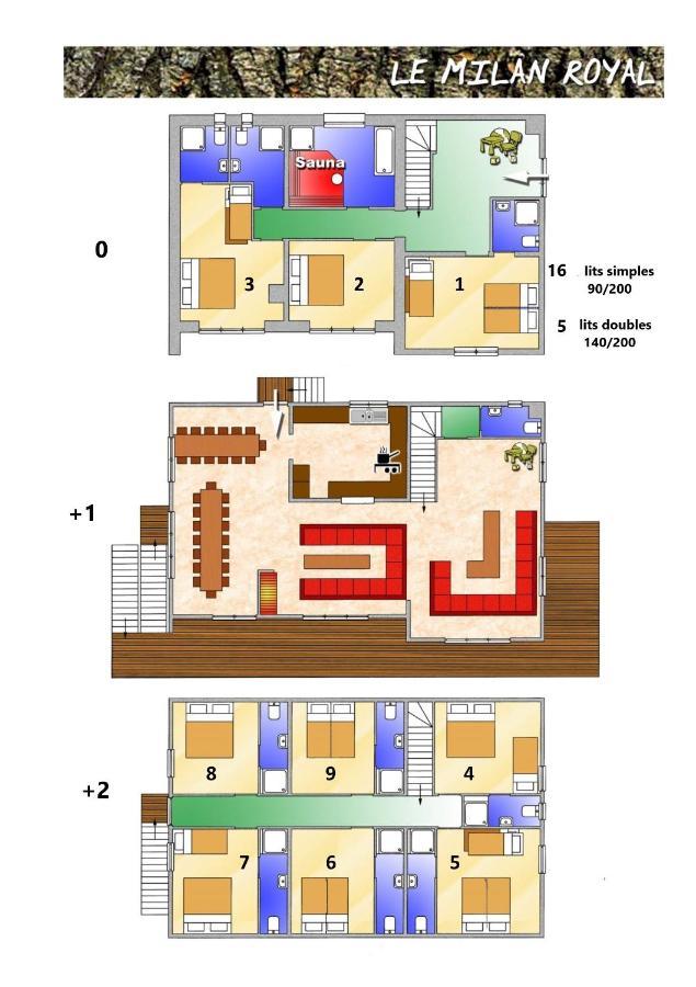 Le Milan Royal 26 Pers, Malmedy, Balneo, Vue, Calme Villa Bagian luar foto